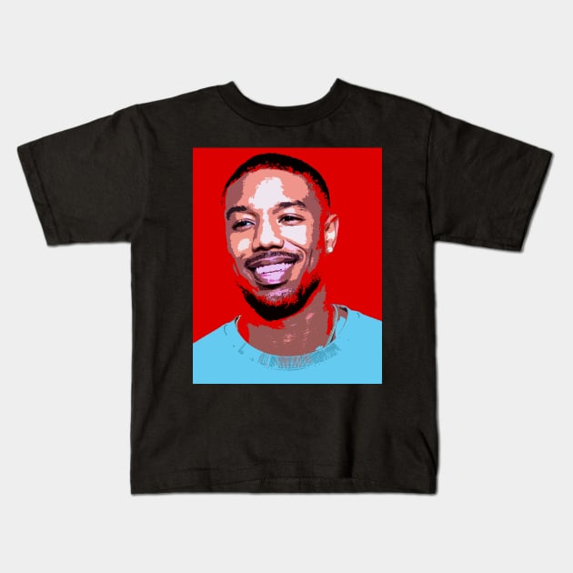 michael b jordan Kids T-Shirt by oryan80